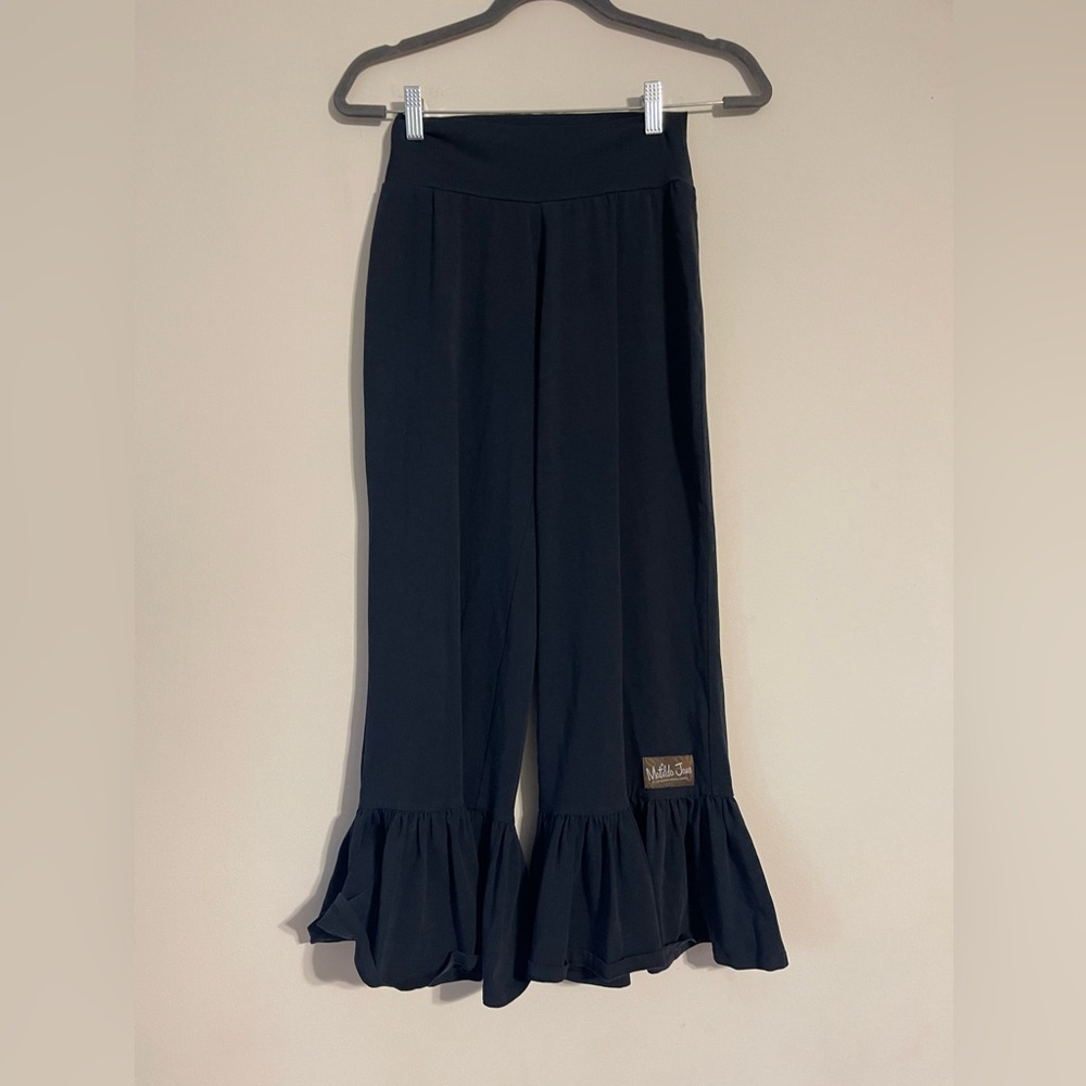Matilda Jane Black Ruffle Hem Bottoms